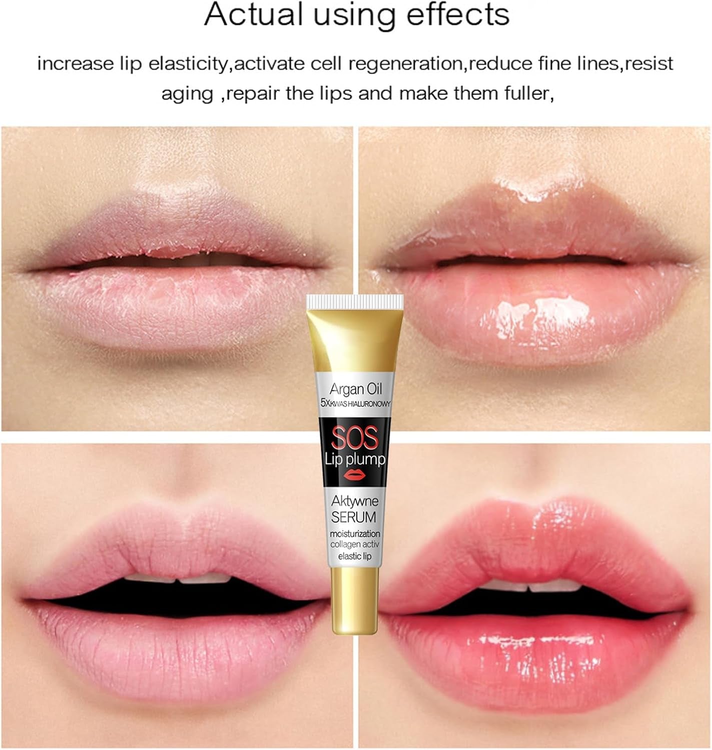Lip Plumper, Instant Volumizing Lip Plumping Gloss