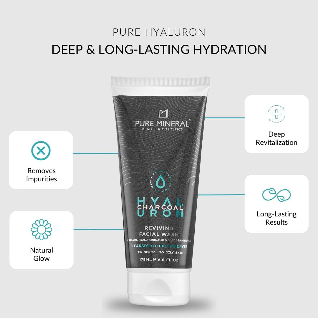 Pure Mineral - Revitalizing Charcoal Face Cleanser