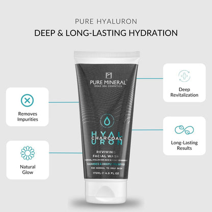 Pure Mineral - Revitalizing Charcoal Face Cleanser