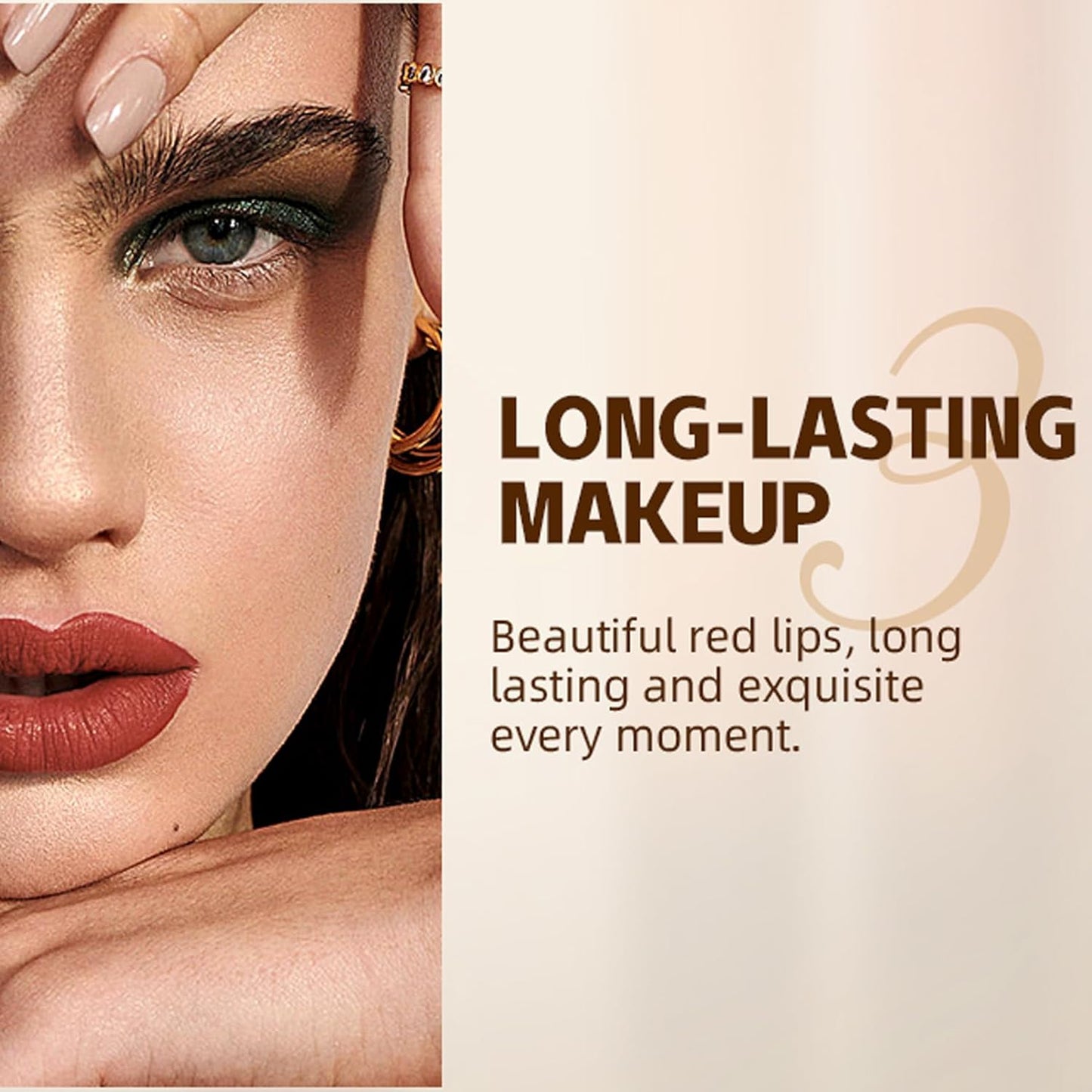 Matte Lipstick for Women,Lipstick Lipliner Set,Nude Lipstick Lipliner Pencil Lip Filler,Long Lasting Lipstick,Waterproof Lip Gloss,Lipstick Lipliner Make up Gift Set for Women (06#)