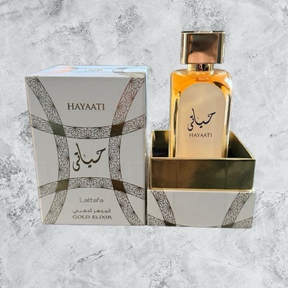 Lattafa Hayaati Gold Elixir EDP 100Ml | Lattafa Perfume for Men & Women | New