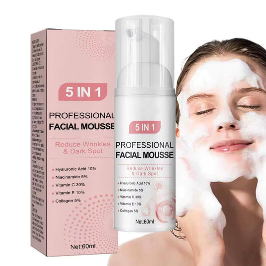 Facial Foaming Cleanser Deeply Cleansing Oil Control Moisturizing Foam Cleanser
