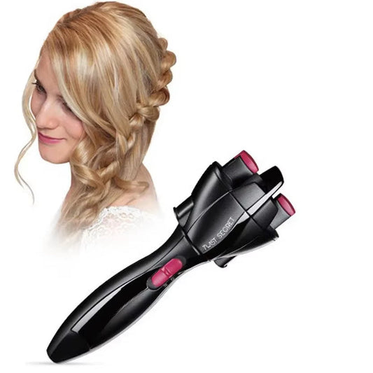 Electric Hair Styling Tool Automatic Knitted Device Hair Braider Styling Two Strands Twist Braid Maker Hair Braider DIY Electric