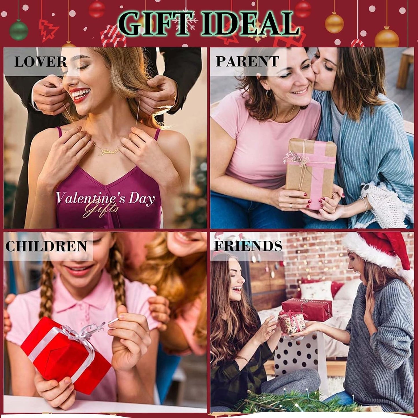 Red Nail Polish Set - 3PCS Glitter Nail Varnish 