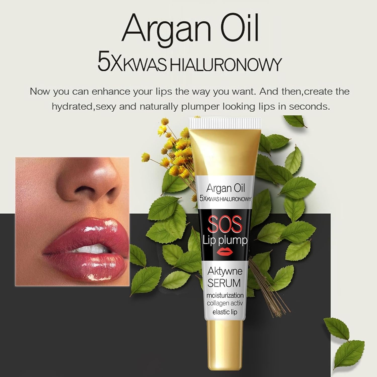 Lip Plumper, Instant Volumizing Lip Plumping Gloss