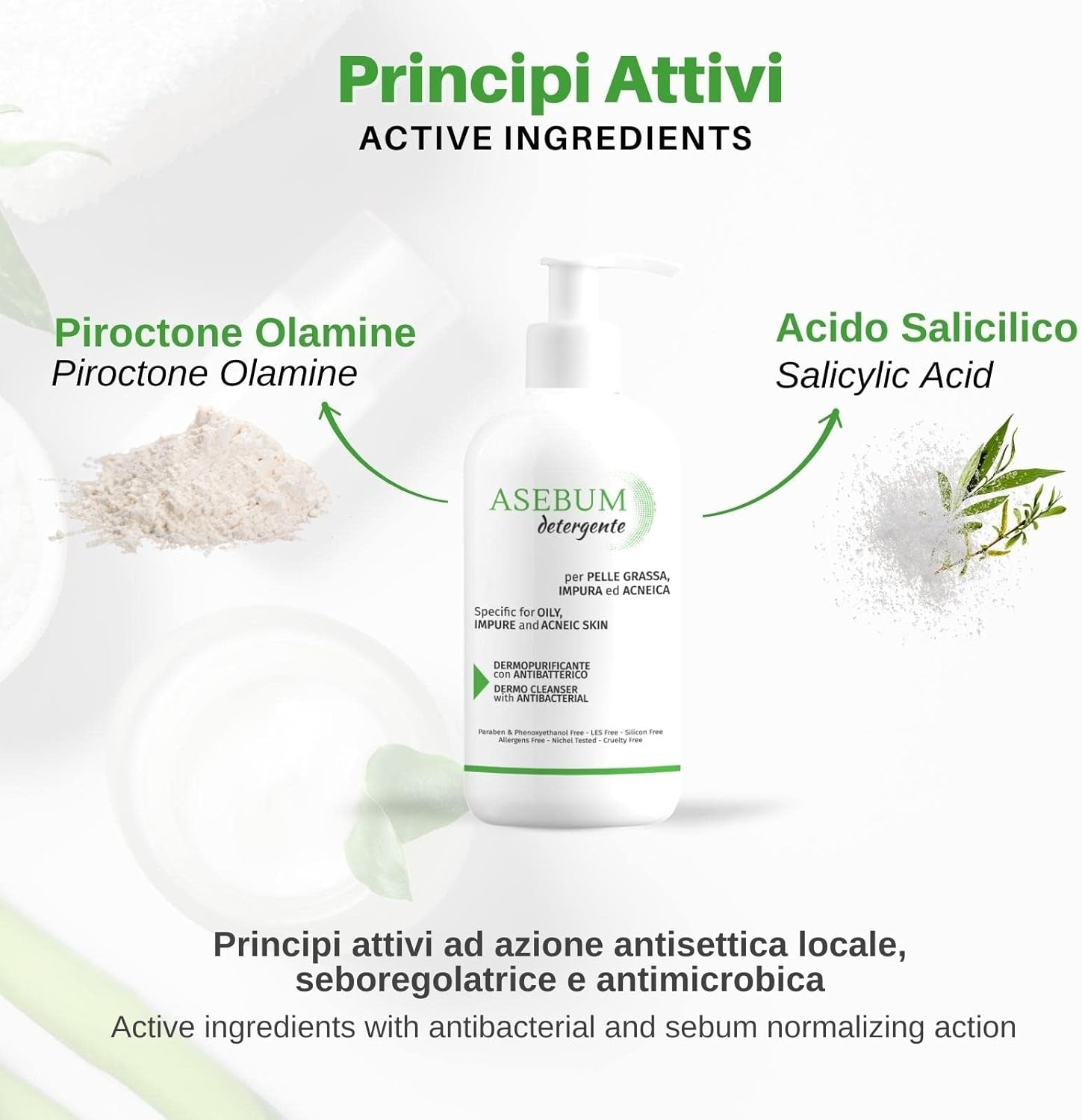 ASEBUM CLEANSER | Face Cleanser for Oily and Acneic Skin