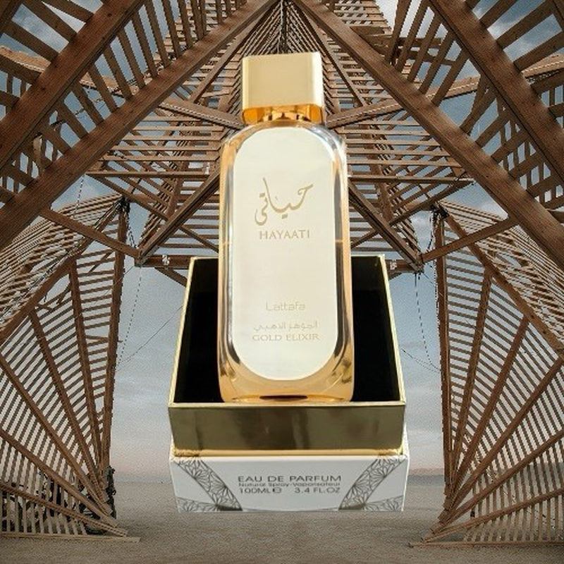 Lattafa Hayaati Gold Elixir EDP 100Ml | Lattafa Perfume for Men & Women | New