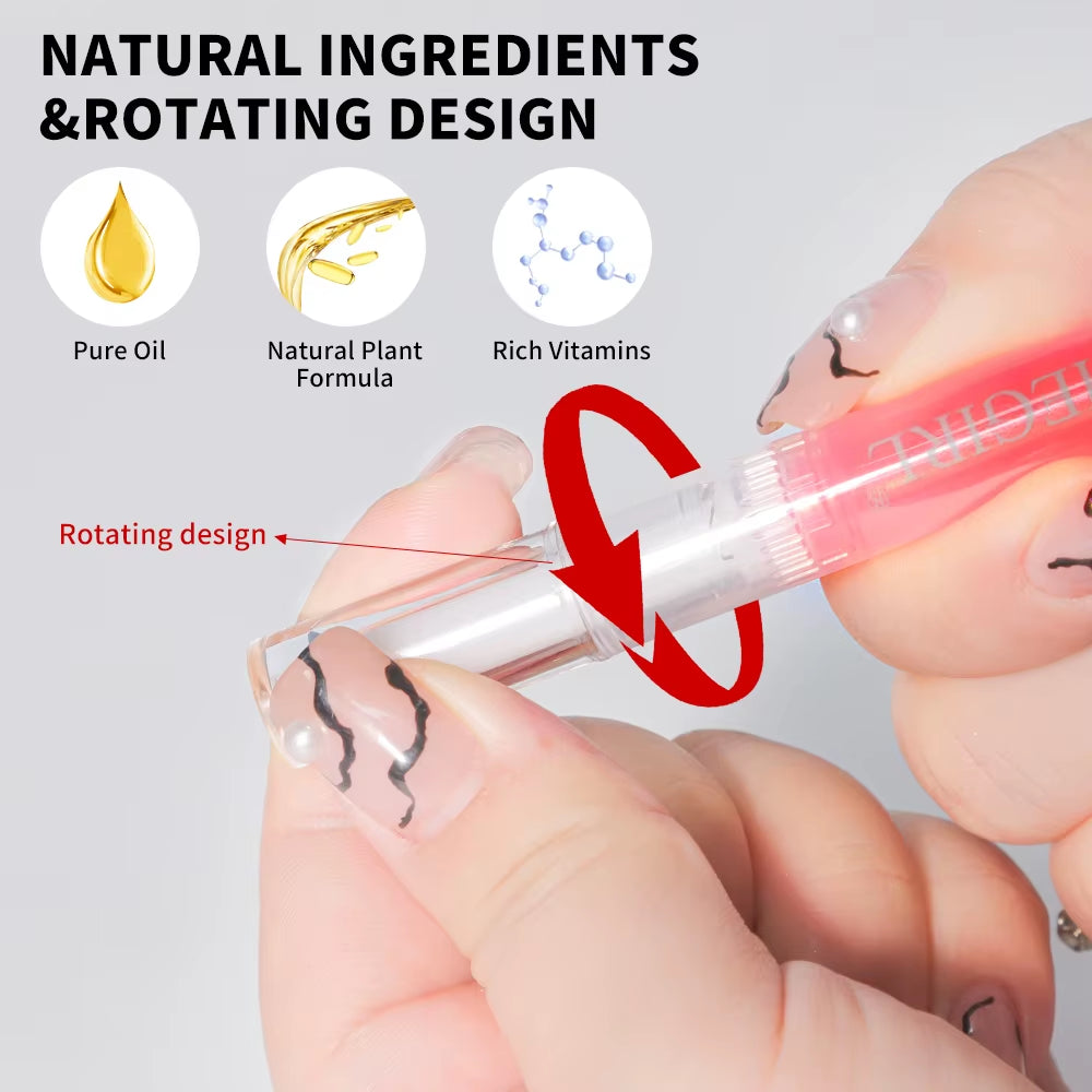 6Pcs Cuticle Oil Nail Care Nutrition Oil Pen Gift Box Kit