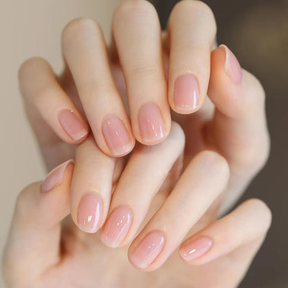 Pink Nail Polish - Light Varnish, Long Lasting & Chip Resistant, Highly Pigmented Baby Pink Gel, Quick Dry for Art Manicure DIY at Home