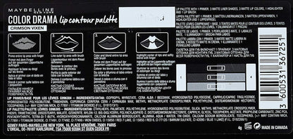 Color Drama Lip Contour Palette Crimson Vixen 4G