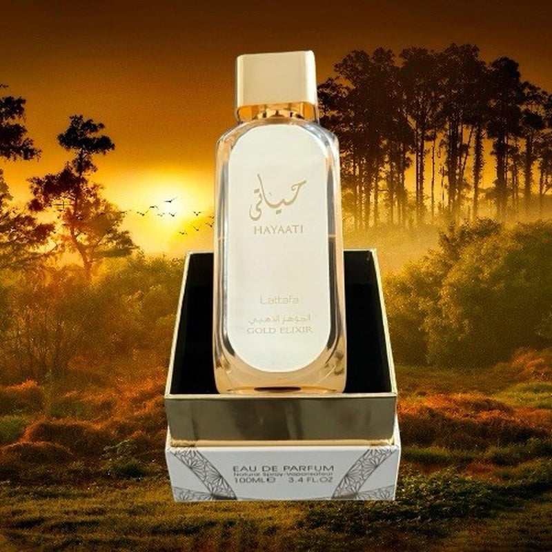 Lattafa Hayaati Gold Elixir EDP 100Ml | Lattafa Perfume for Men & Women | New