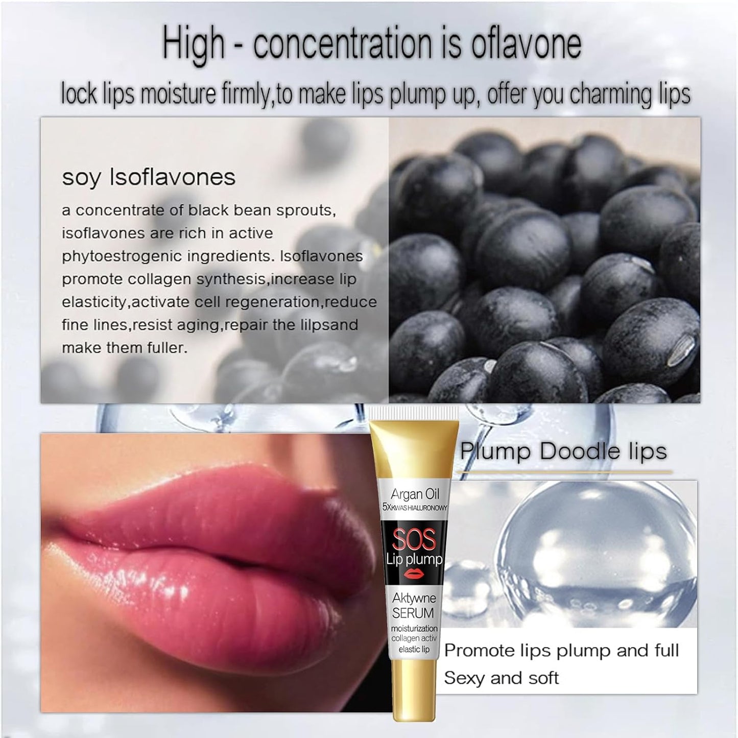 Lip Plumper, Instant Volumizing Lip Plumping Gloss