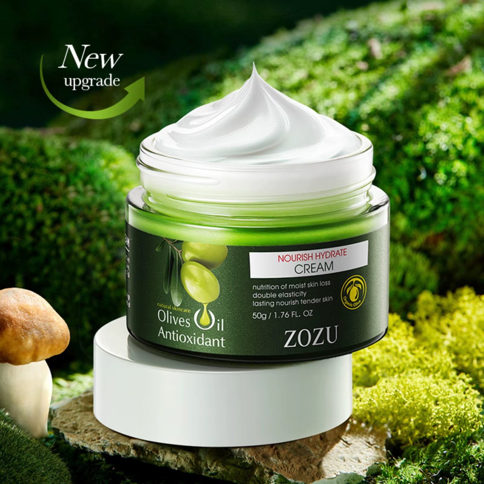 Olive Oil Antioxidant Skin Care Set 6-In-1With Facial Cleanser, Face Cream, Eye Cream, Lotion,Toner,Serum,Care Travel Facial Kit