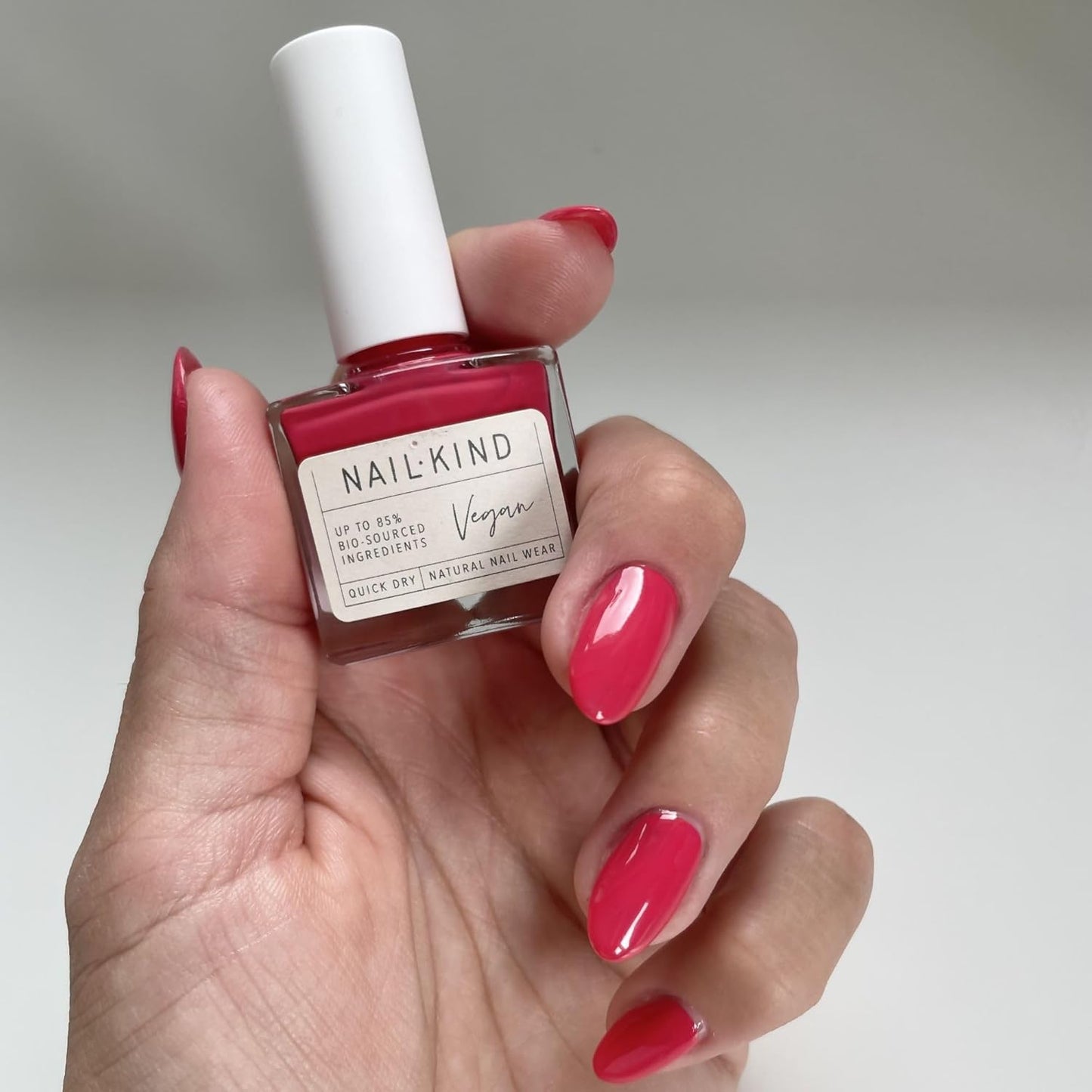 Nail Polish Red 8 Ml-Popsicle Party, Vegan Quick Dry Nail Varnish, Long Lasting Chip Resistant Manicure, PETA Certified Cruelty Free, High-Shine Finish-By