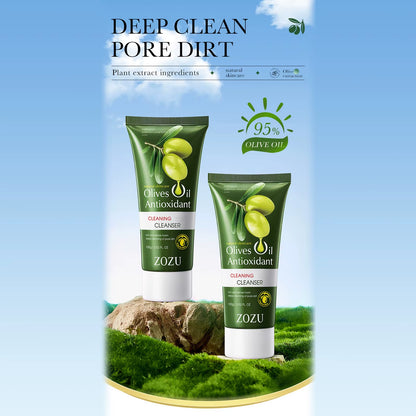 Olive Oil Antioxidant Skin Care Set 6-In-1With Facial Cleanser, Face Cream, Eye Cream, Lotion,Toner,Serum,Care Travel Facial Kit