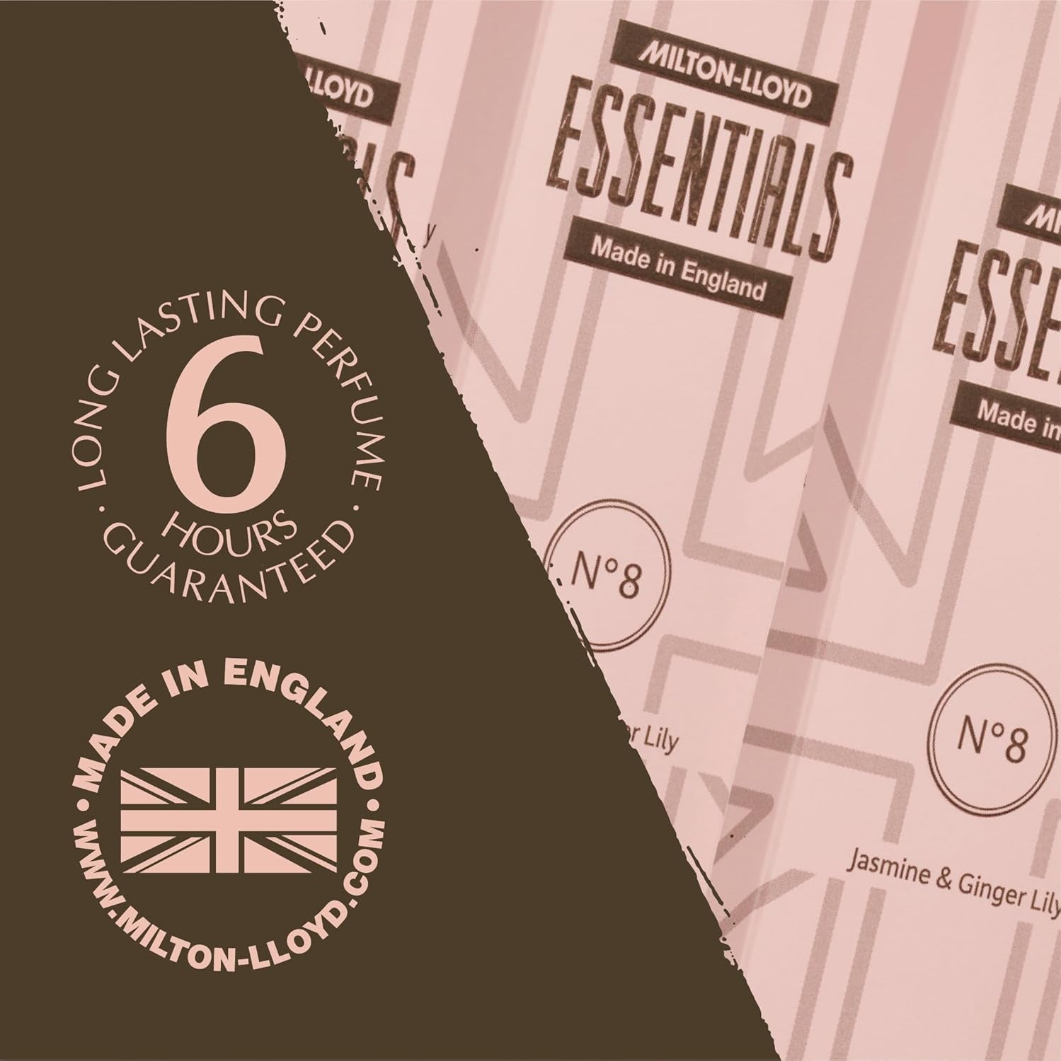 MILTON-LLOYD ESSENTIALS No 8 Perfume for Women. 50Ml Eau De Parfum. Luxury Fragr