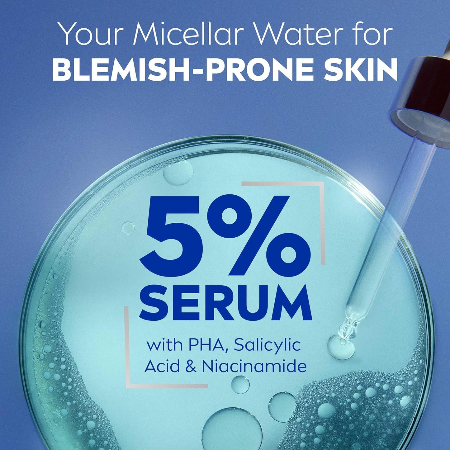 NIVEA Derma Skin Clear Serum-Infused Micellar Water (400Ml)