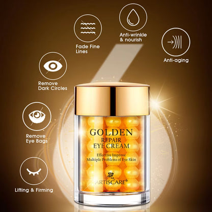 24K Gold Serum SET 3Pcs/Lot for Moisturizing and Hydrating Dark Circles Eye Cream Face Essence Skin Care Products