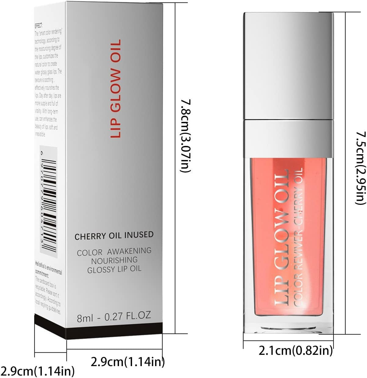 Lip Glosses Flavo Lip Oil Lipstick Moisturizing and Moisturizing Lip Glaze Transparent Dudu Lip Glass Lip Balm 8Ml Kids Lip Gloss for Girls