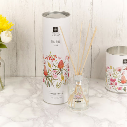 Home Fragrance Air Freshener Reed Diffuser 80Ml Aromatic Perfume Scent Gift Box