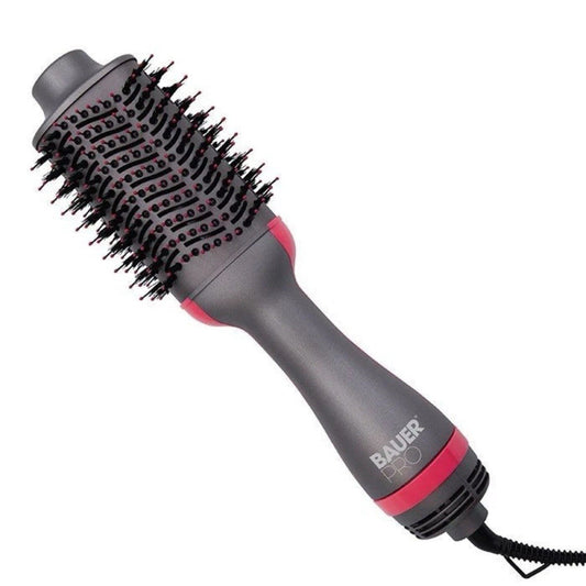 Ionic Hairbrush Hot Air Blow Dry Oval Brush Styling Tool Salon Bounce Curl 1200W