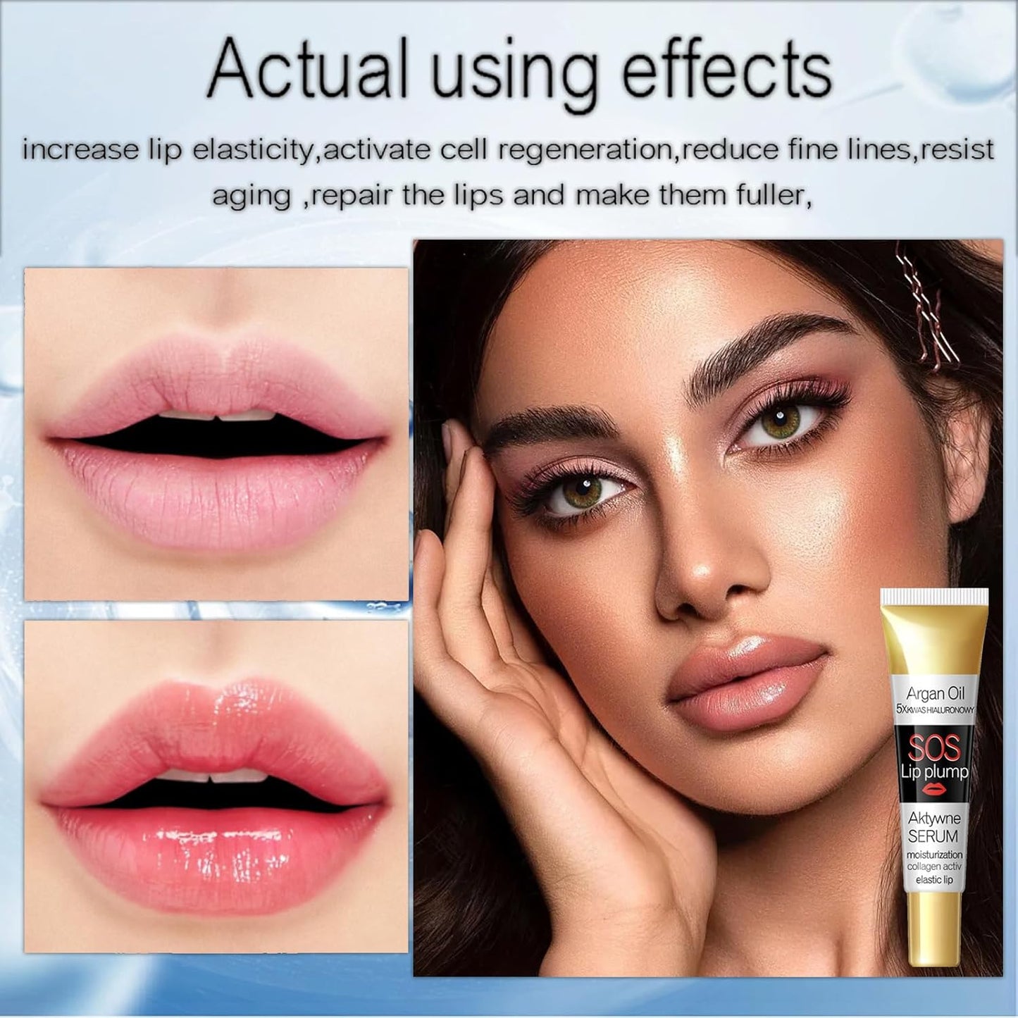 Lip Plumper, Instant Volumizing Lip Plumping Gloss